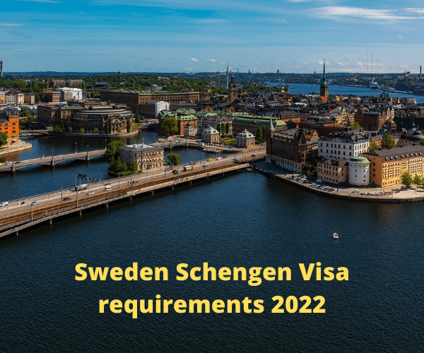visit visa requirements sweden