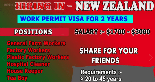 Packing Staff Wanted in NewZealand